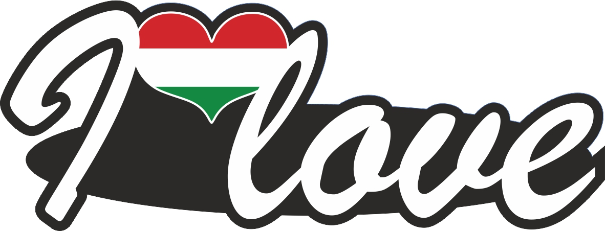 Ungarn | I love ... Aufkleber