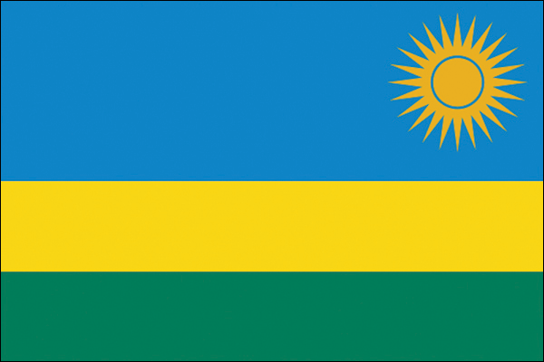 Ruanda | Aufkleber