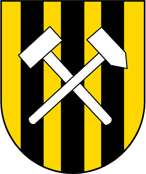 Stadtwappen von Pockau - Lengefeld