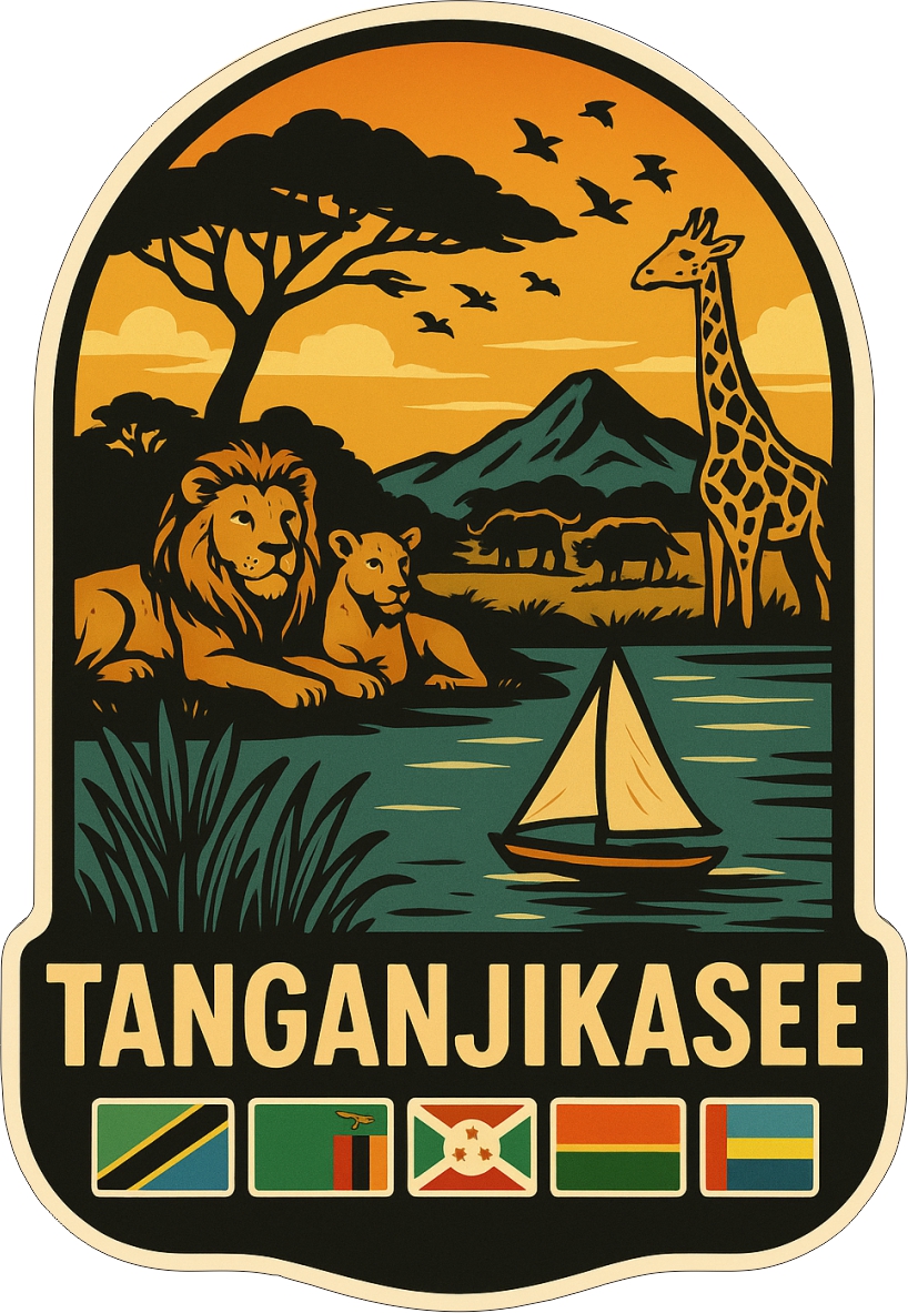 Tanganjikasee | Aufkleber Tanganjikasee | Aufkleber