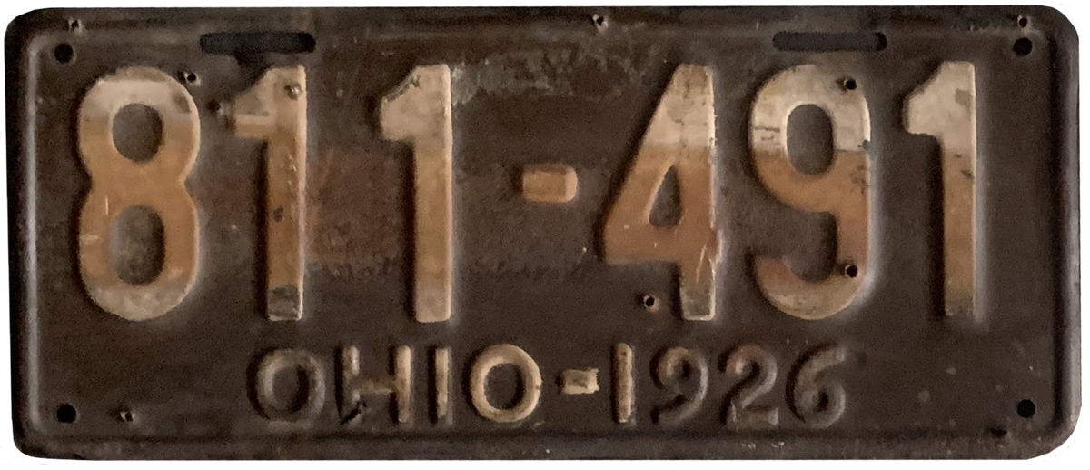 USA license plate | Ohio.1