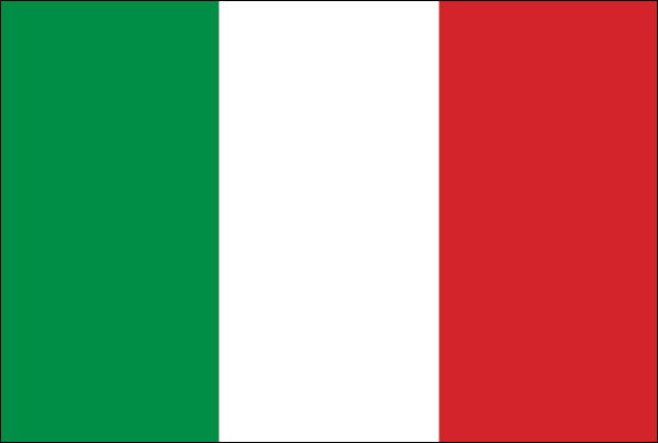 Italien | Flagge -gleiche Größe Italien | Flagge -gleiche Größe