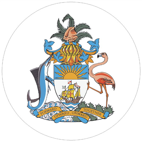 Bahamas | Wappen als Aufkleber