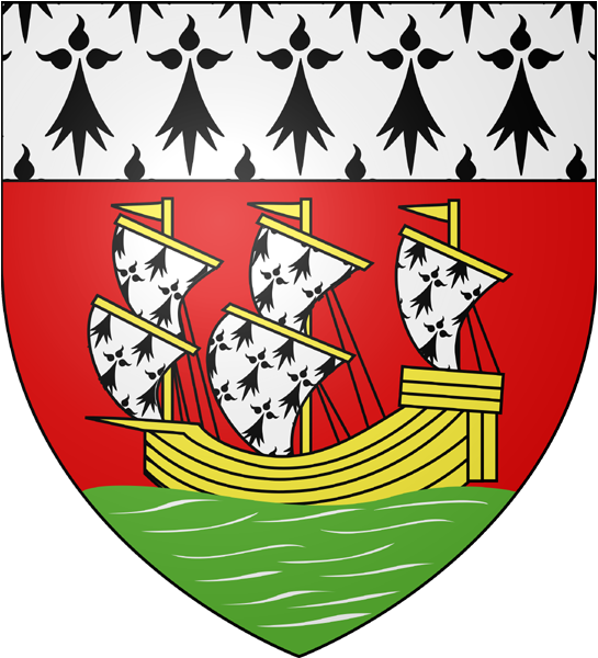 Stadtwappen von Nantes