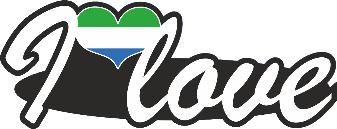 Sierra Leone | I love ... sticker