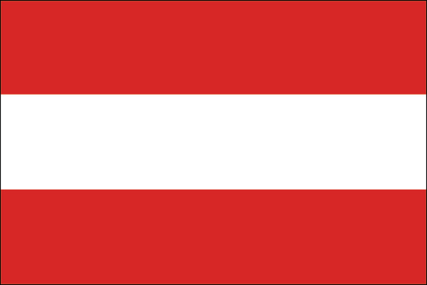 Aufkleber USA-Österreich Flagge Fahne 8 x 5 cm Autoaufkleber