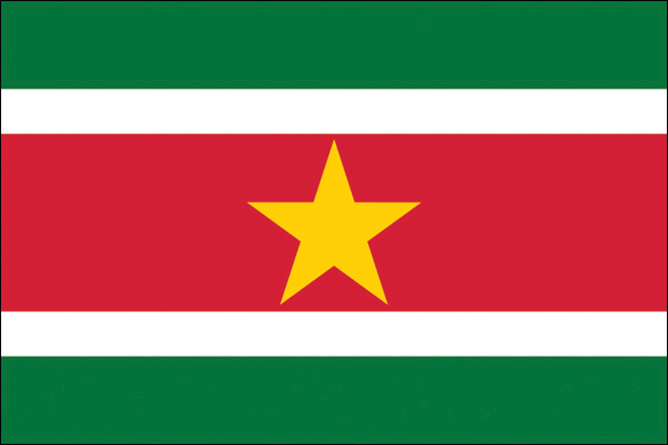Suriname | Aufkleber