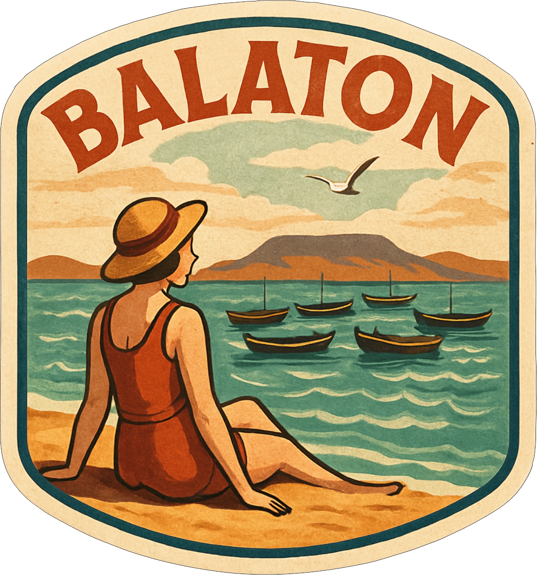 Balaton | Aufkleber