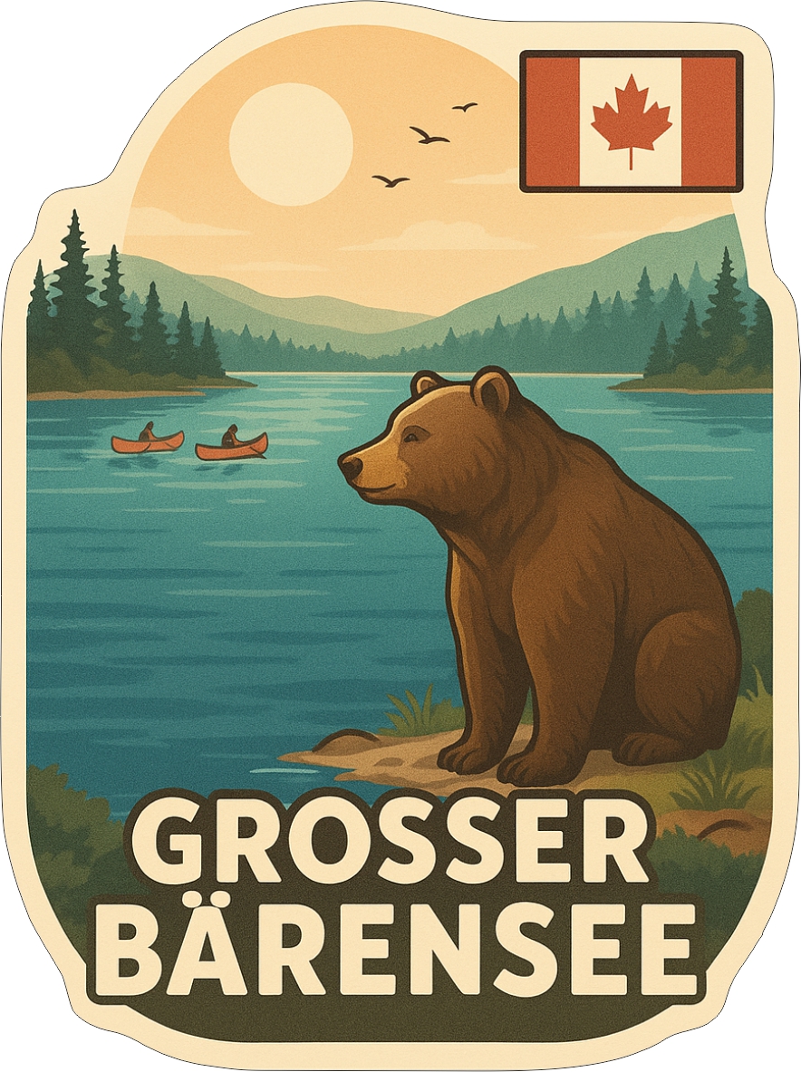 Großer Bärensee | Aufkleber
