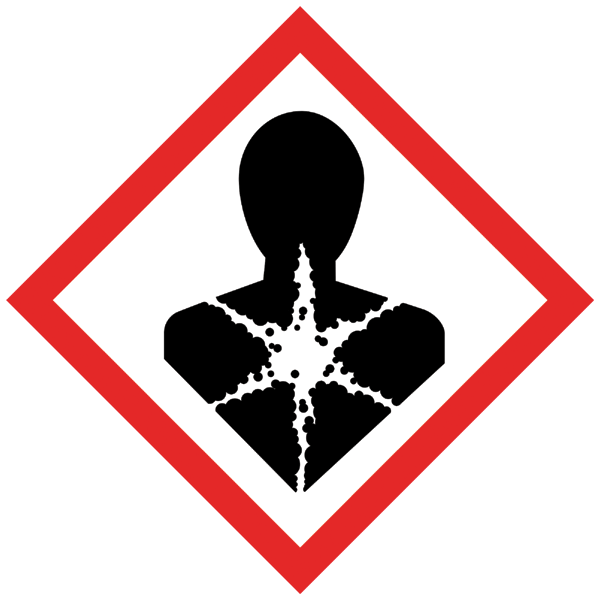 Aufkleber Gefahrstoff - GHS08 Gesundheitsgefahr