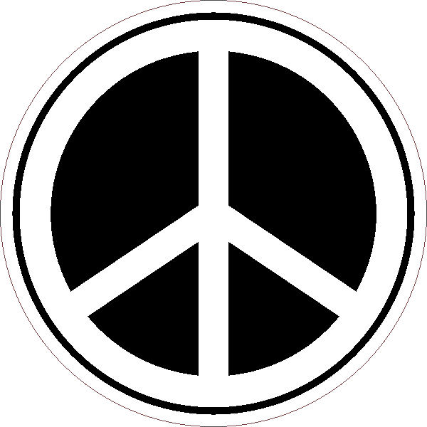 Gratisaufkleber - Peace