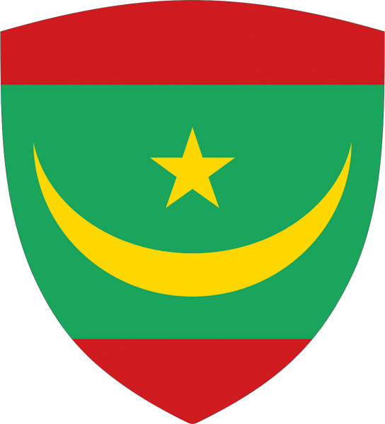 Mauritania | armorial sticker
