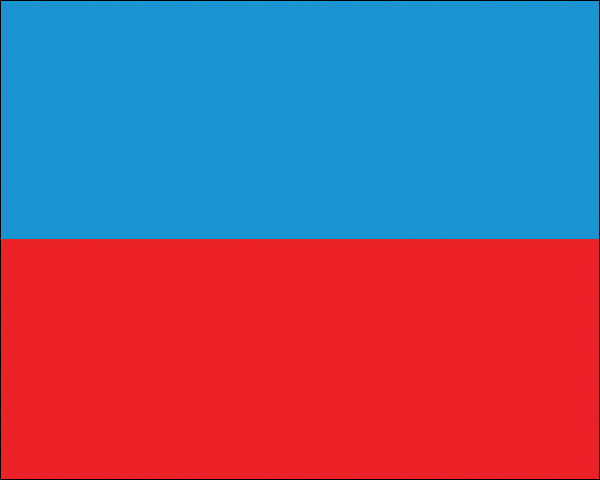 Flag alphabet as a sticker - here: Echo