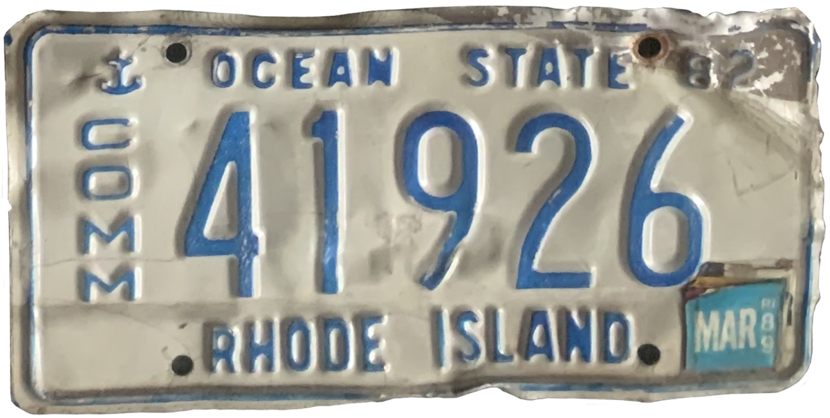 USA license plate | Rhode Island.2