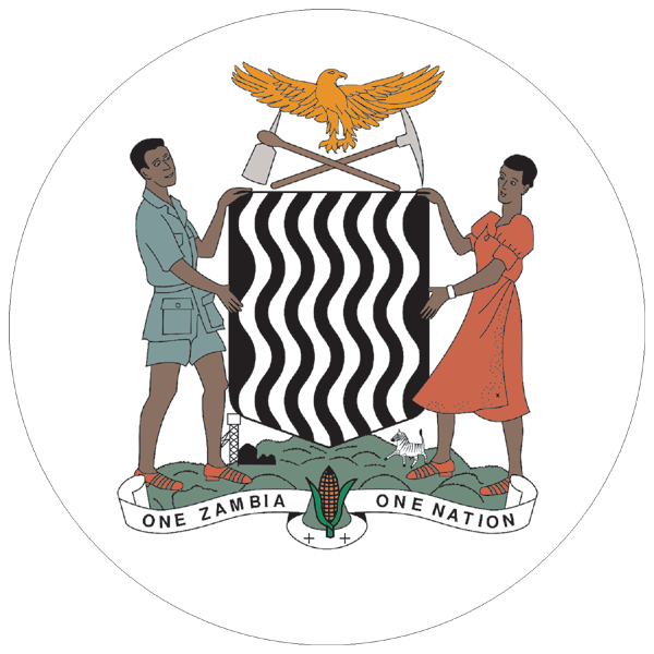 Zambia | Coat of arms as sticker