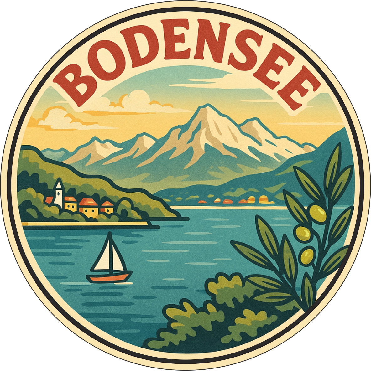 Bodensee | Aufkleber
