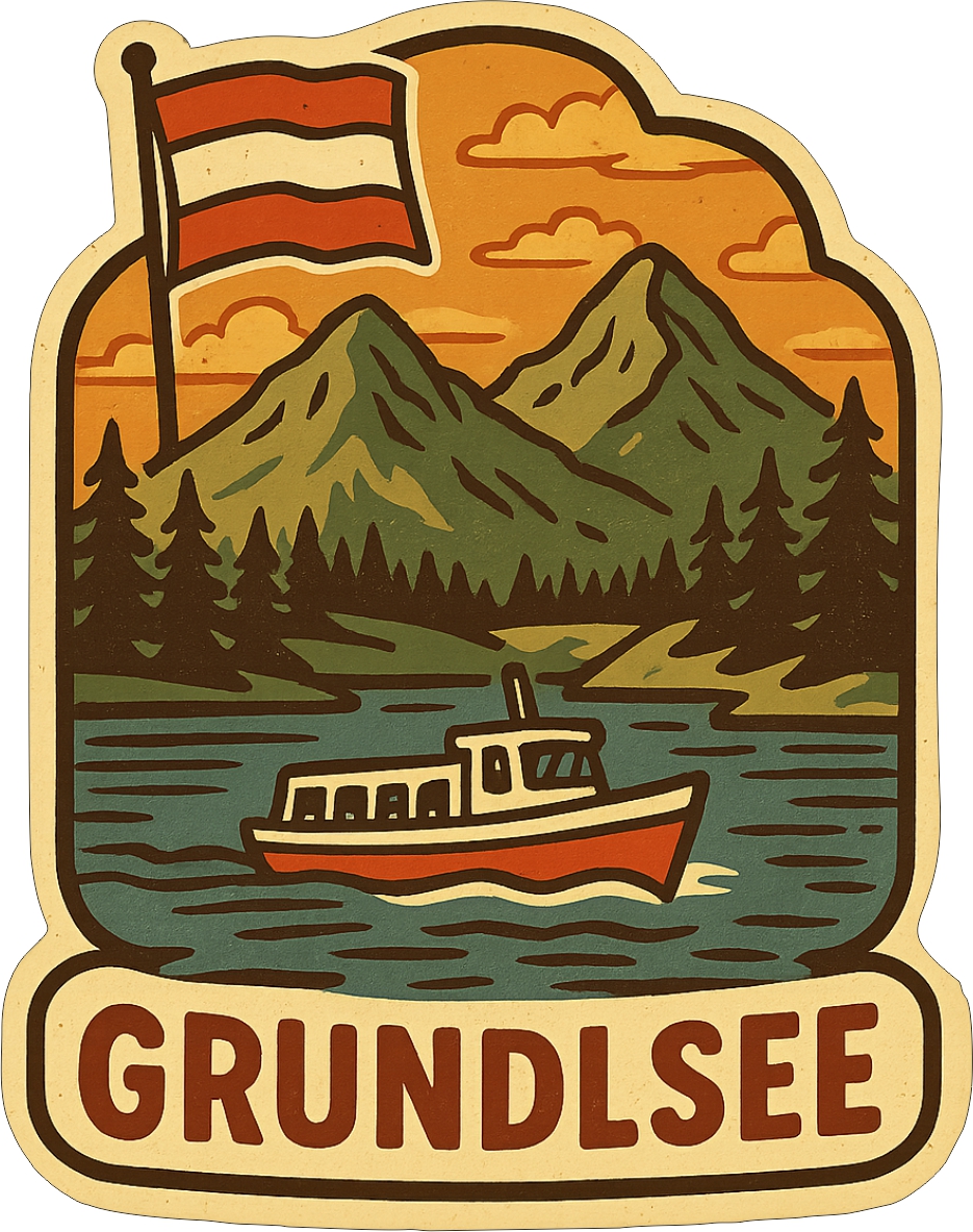 Grundlsee | Aufkleber  Grundlsee | Aufkleber