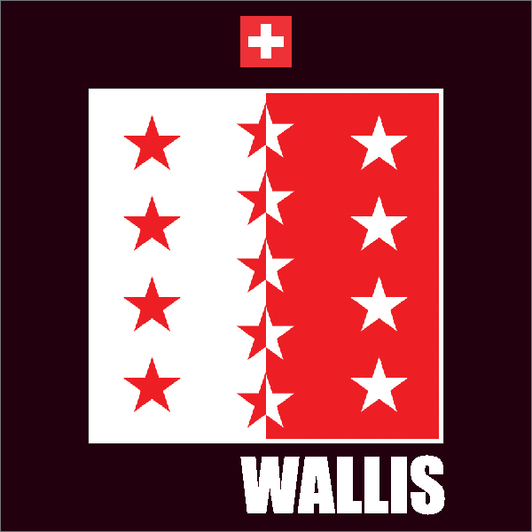 Wappen der Schweiz- Wallis (3)
