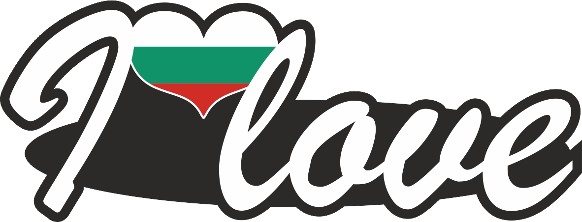 Aufkleber- I love Bulgarien Aufkleber- I love Bulgarien