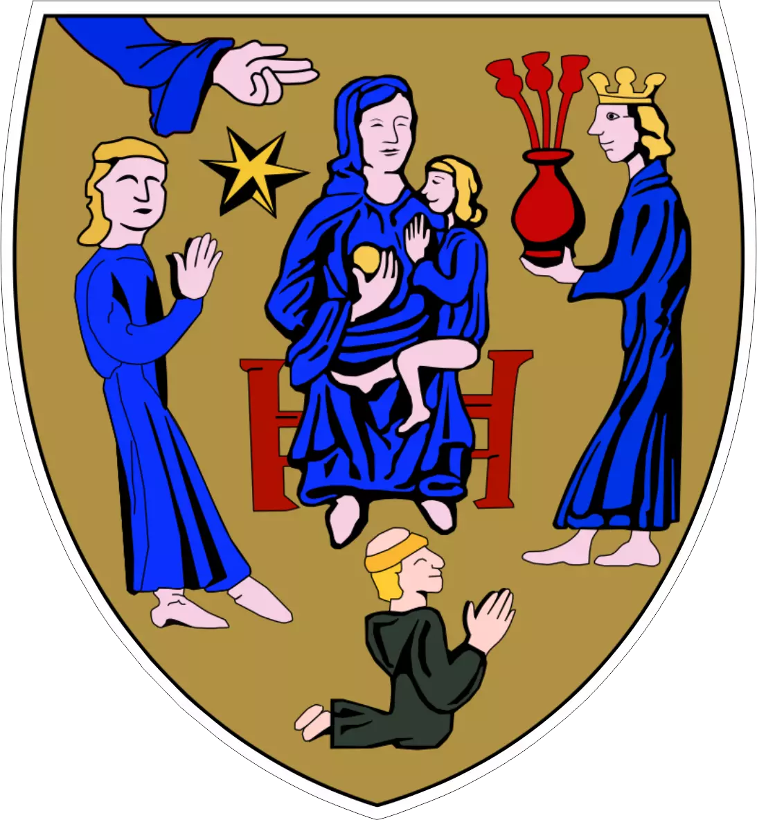 Dänische Stadtwappen | Ringsted Kommune
