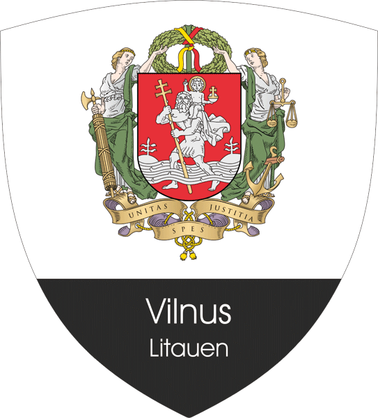 Stadtwappen von Vilnius