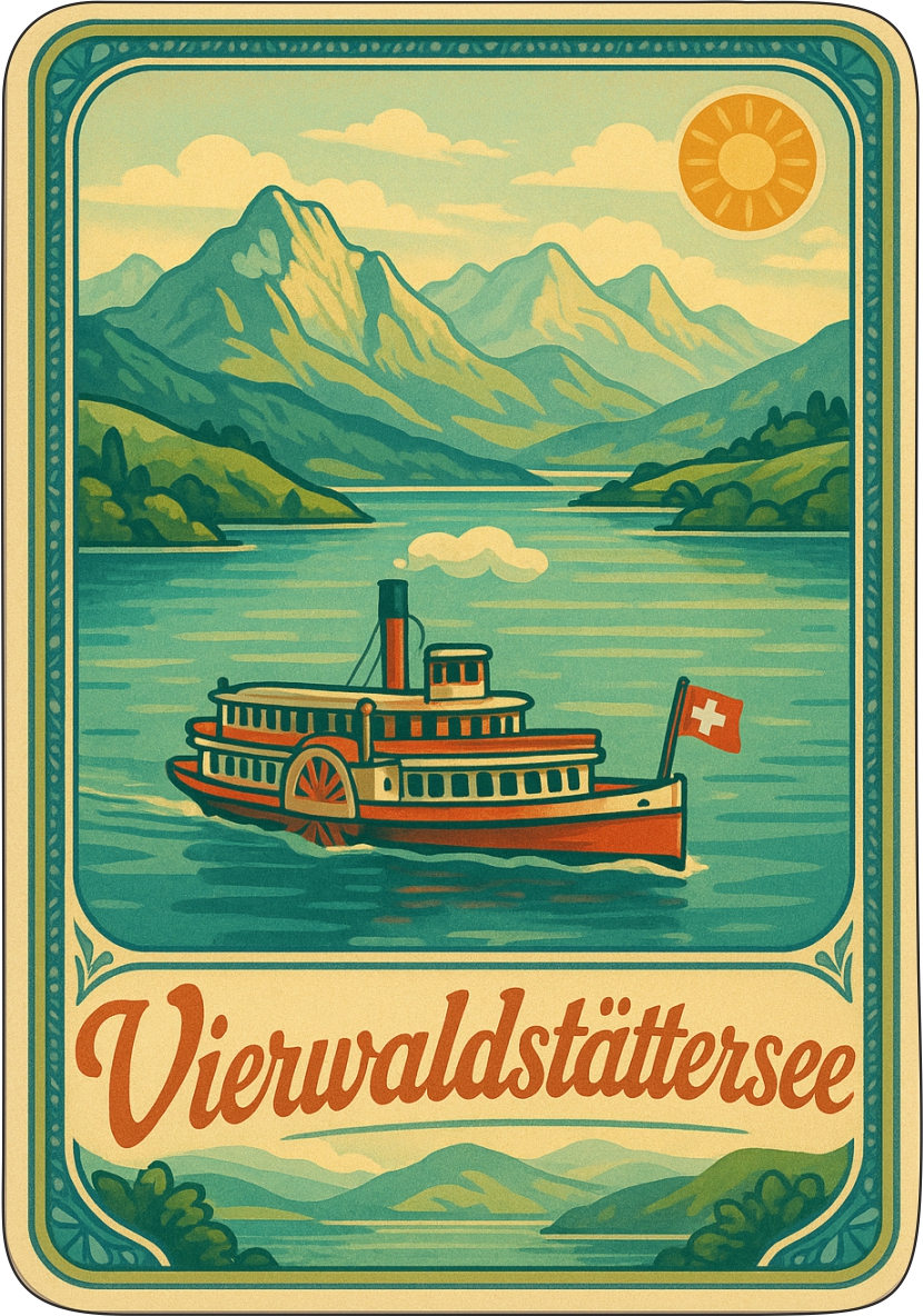 Vierwaldstättersee | Aufkleber 