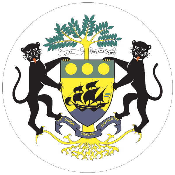 Gabun | Wappen als Aufkleber 