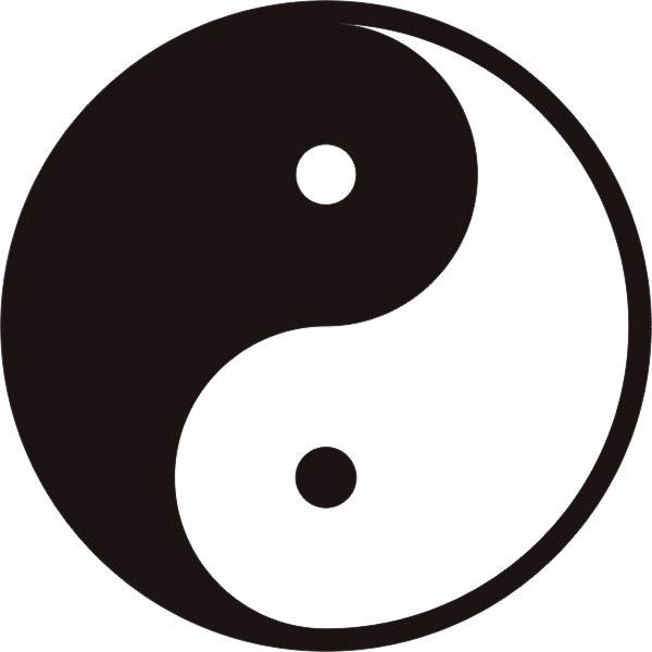 Aufkleber - Ying Yang