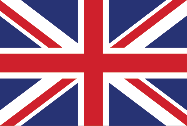 Großbritannien | Flagge -gleiche Größe