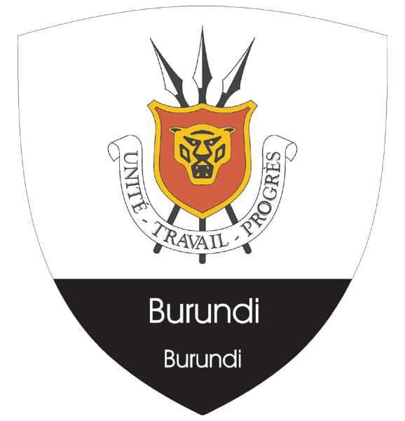 Burundi | Wappen als Aufkleber (2) 