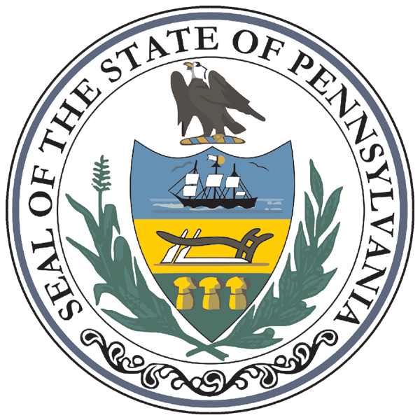 Pennsylvania | Wappen als Aufkleber