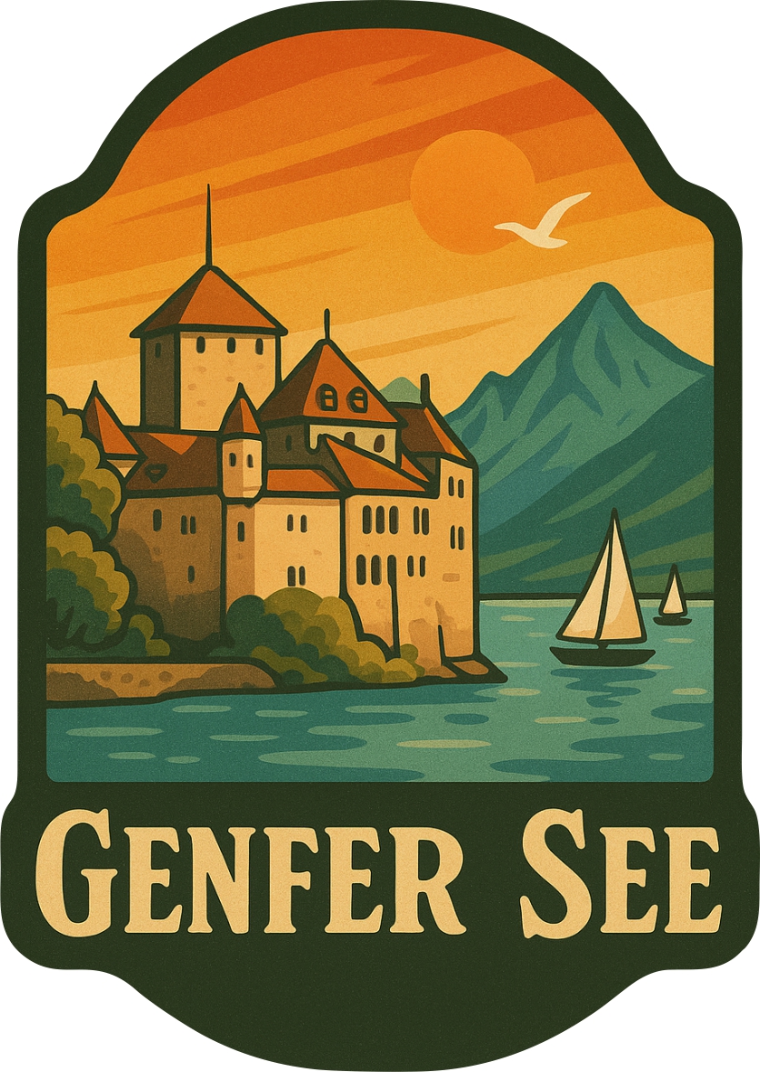 Genfer See | Aufkleber