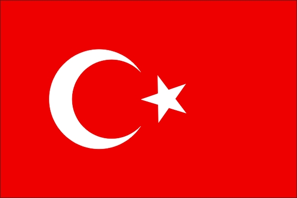 Türkei | Flagge -gleiche Größe Türkei | Flagge -gleiche Größe