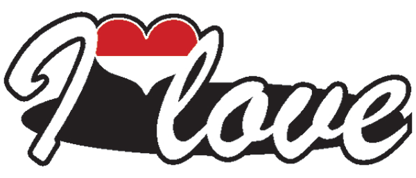 Aufkleber- I love Indonesien