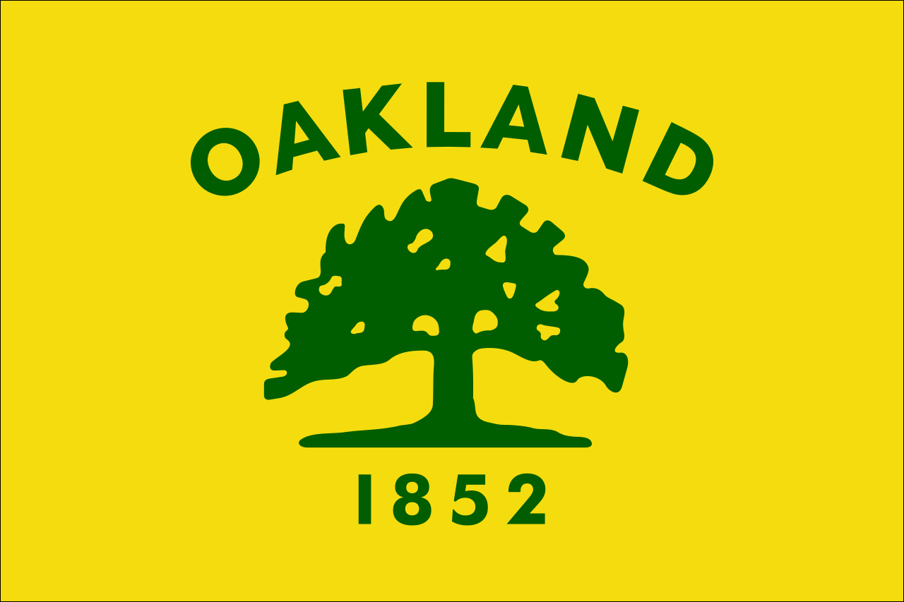 Stadtflagge Oakland