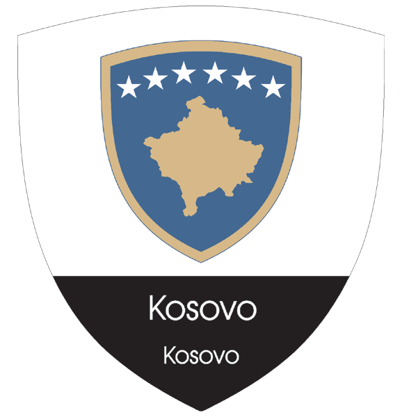 FJ Fengjin Flagge von Kosovo Flagge Europa Flaggen 3ftx5ft mit zwei  Metallösen und doppelt genäht oder mit Tunnel und doppelt genäht. :  : Garten