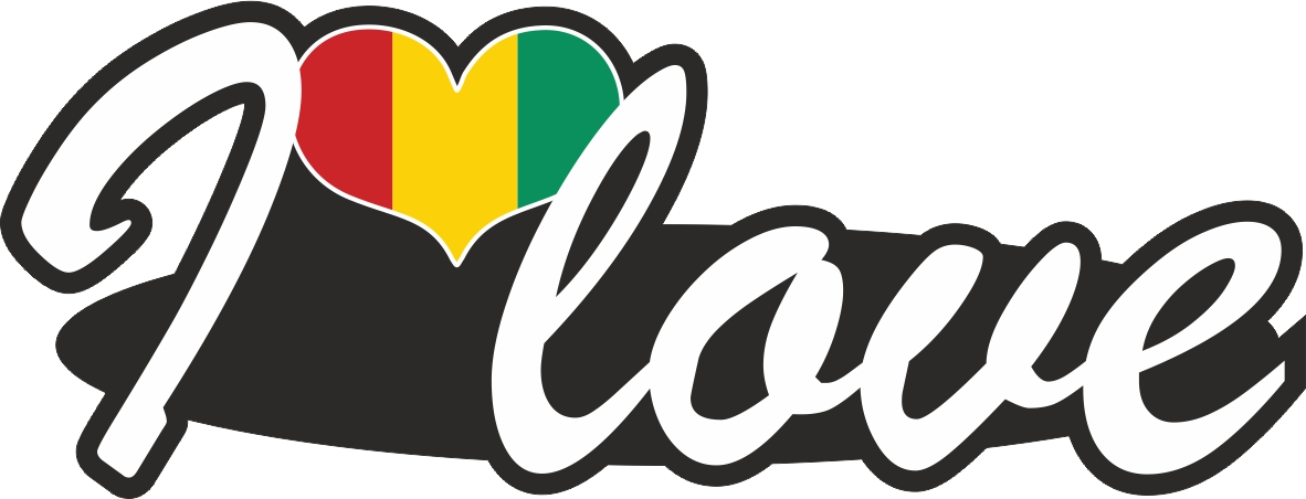 Guinea | I love ... sticker