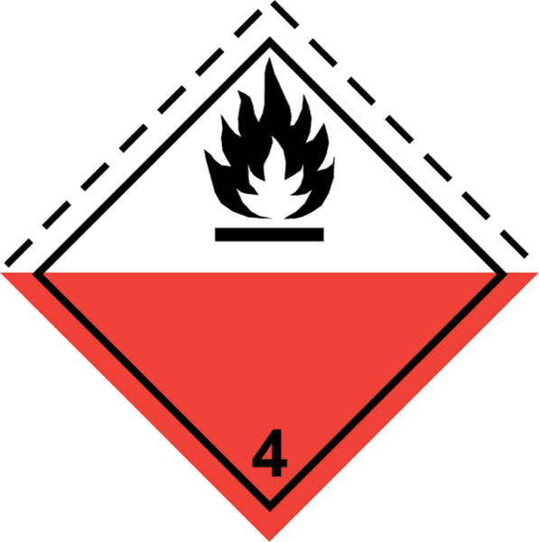 Gefahrgutaufkleber .023-Kategorie 4.2