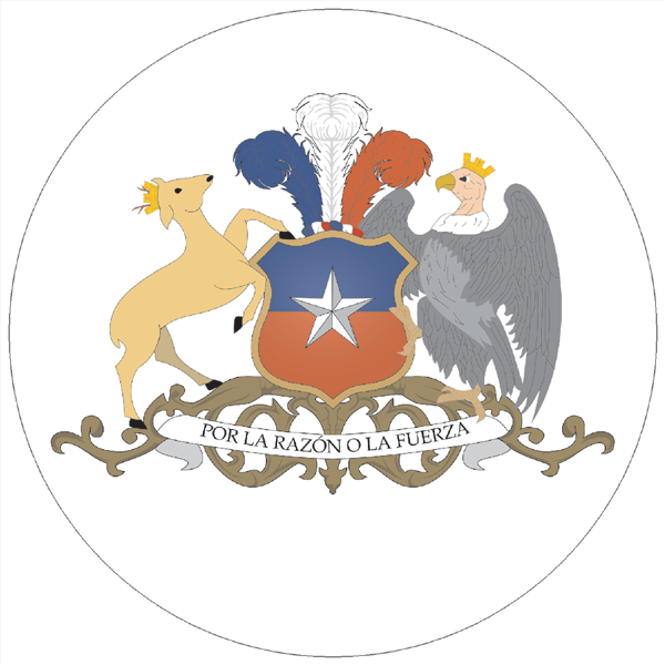 Chile | Wappen als Aufkleber 
