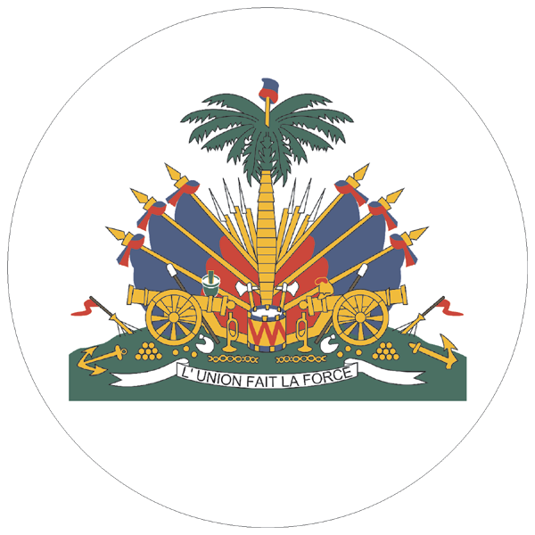 Haiti | Wappen als Aufkleber 