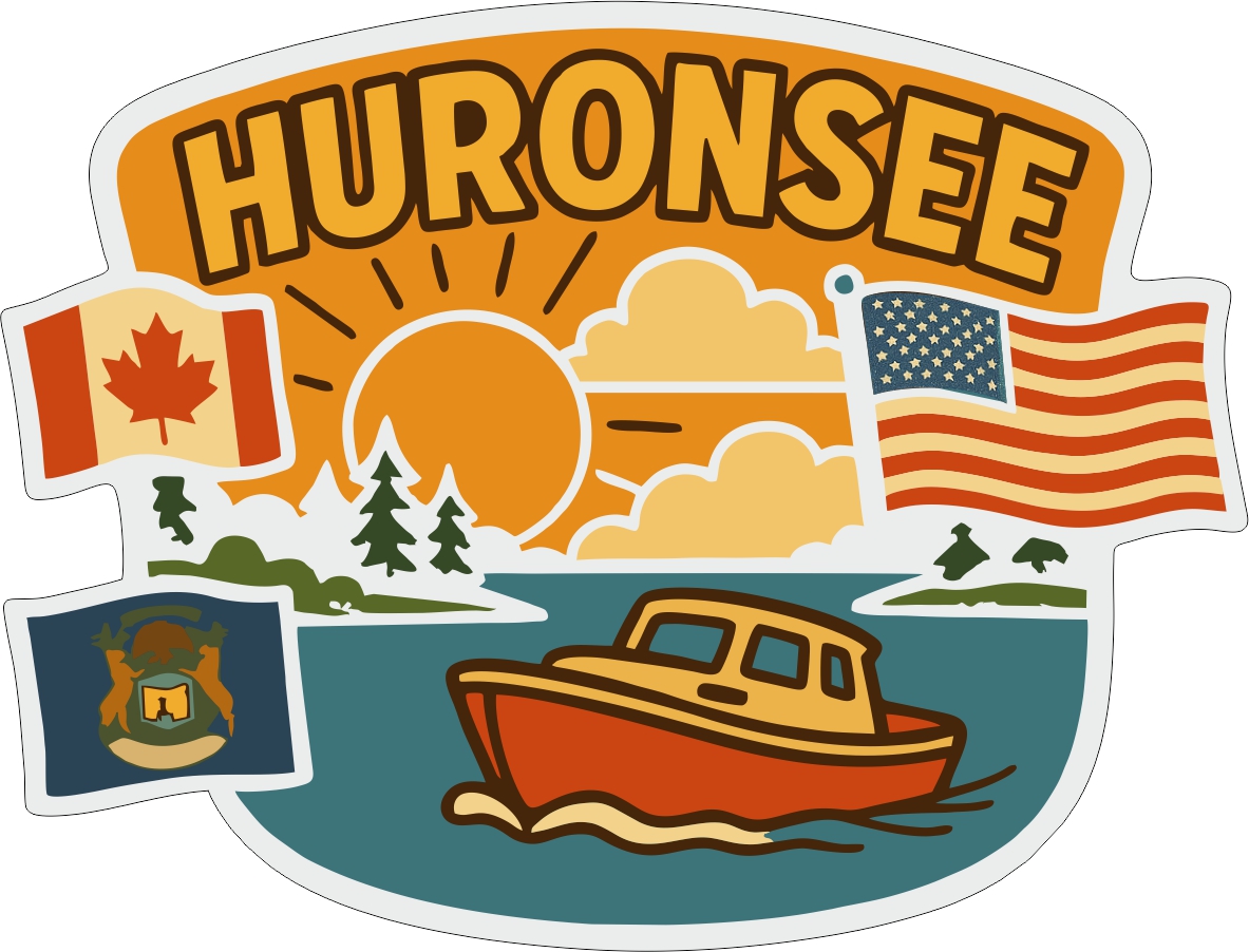 Huronsee | Aufkleber Huronsee | Aufkleber
