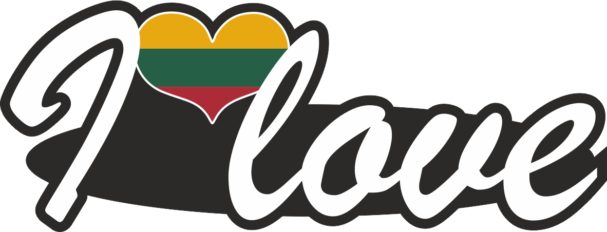 Lithuania | I love ... sticker