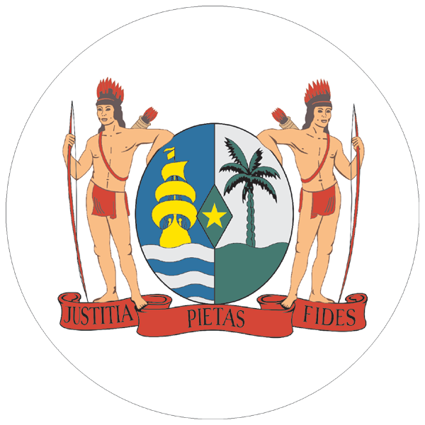 Suriname | Wappen als Aufkleber