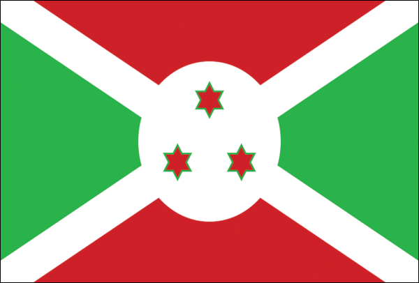 Burundi | Flagge -gleiche Größe Burundi | Flagge -gleiche Größe