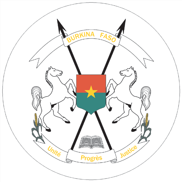 Burkina Faso | Coat of arms as sticker