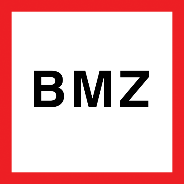 Feuerwehr Aufkleber - Brandmeldezentrale