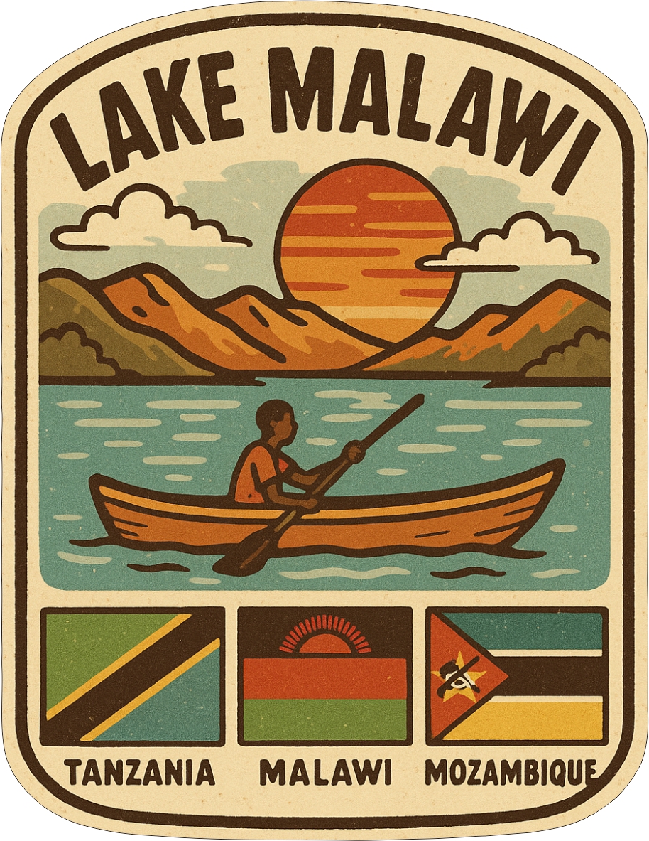 Malawisee | Aufkleber Malawisee | Aufkleber