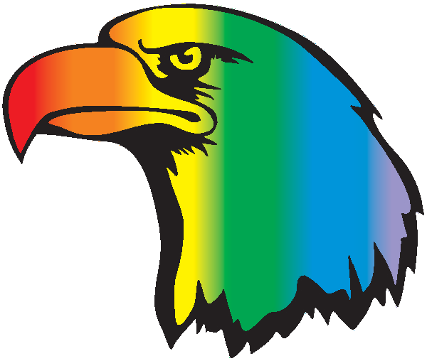 Trendline-Aufkleber - Adler