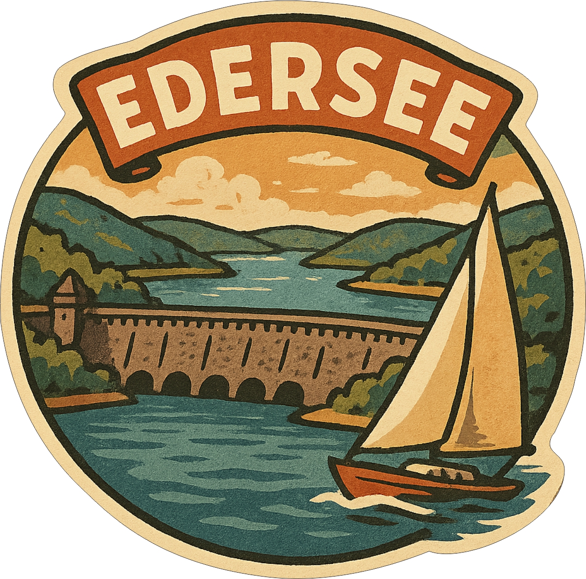 Edersee | Aufkleber