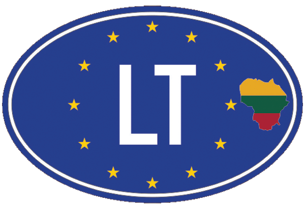 Litauen | Europa-Kennzeichen Litauen | Europa-Kennzeichen